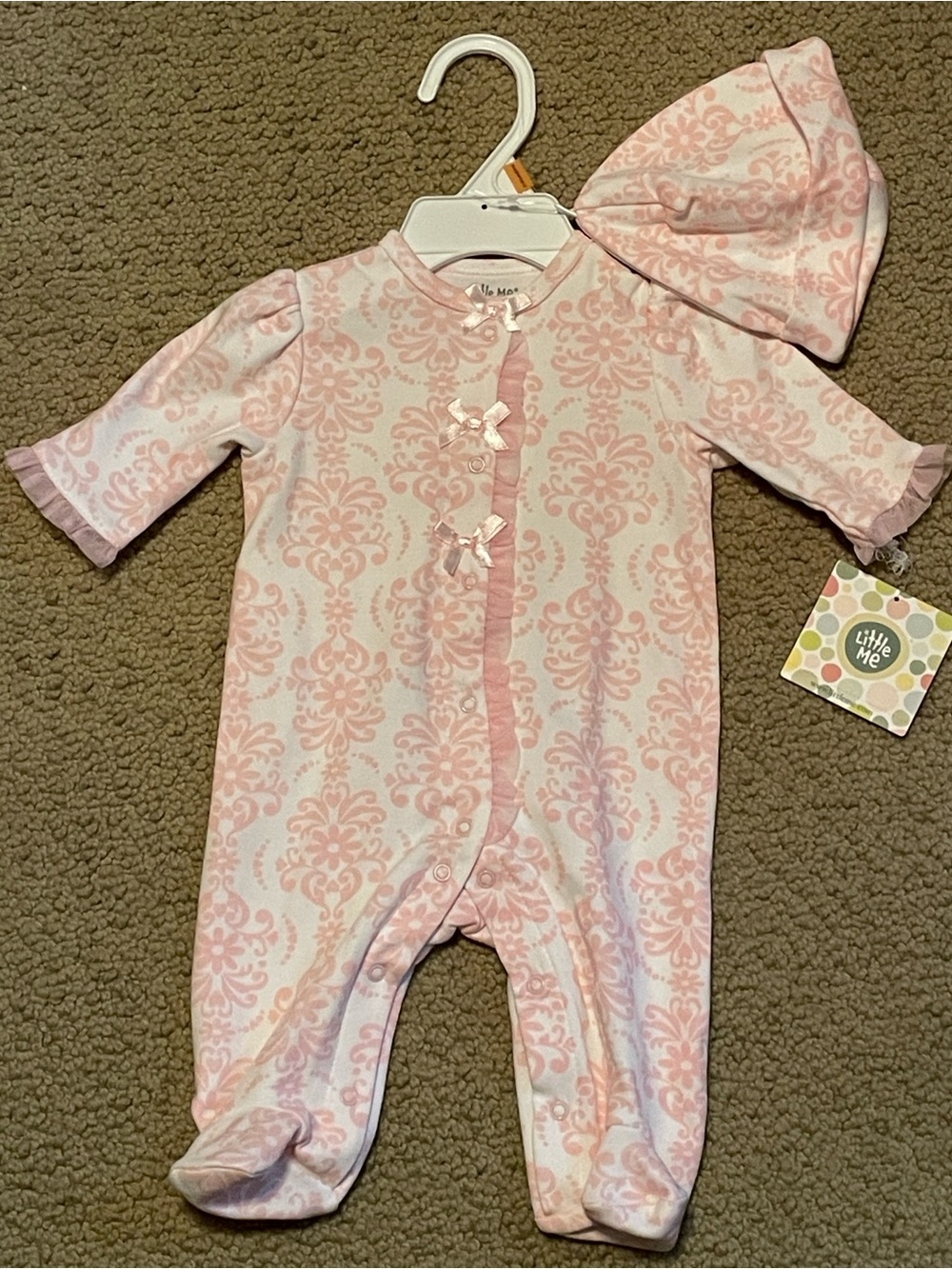 Little Me Footed Romper